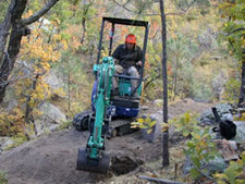 trail construction crew