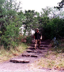 step on trail